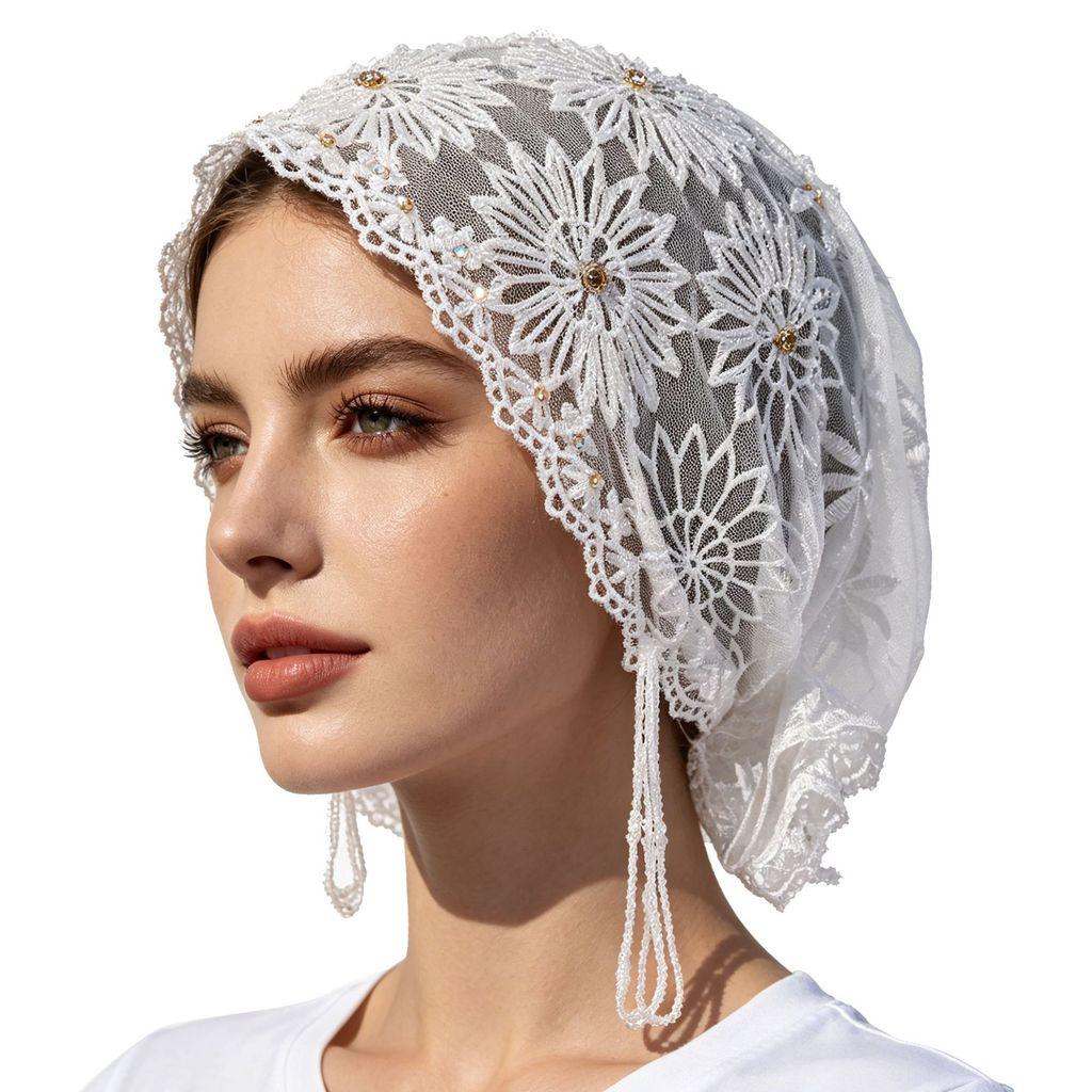 Style Embroidered Tassel Fish Tail Hat With Sunshade For Summer And Winter Fashion