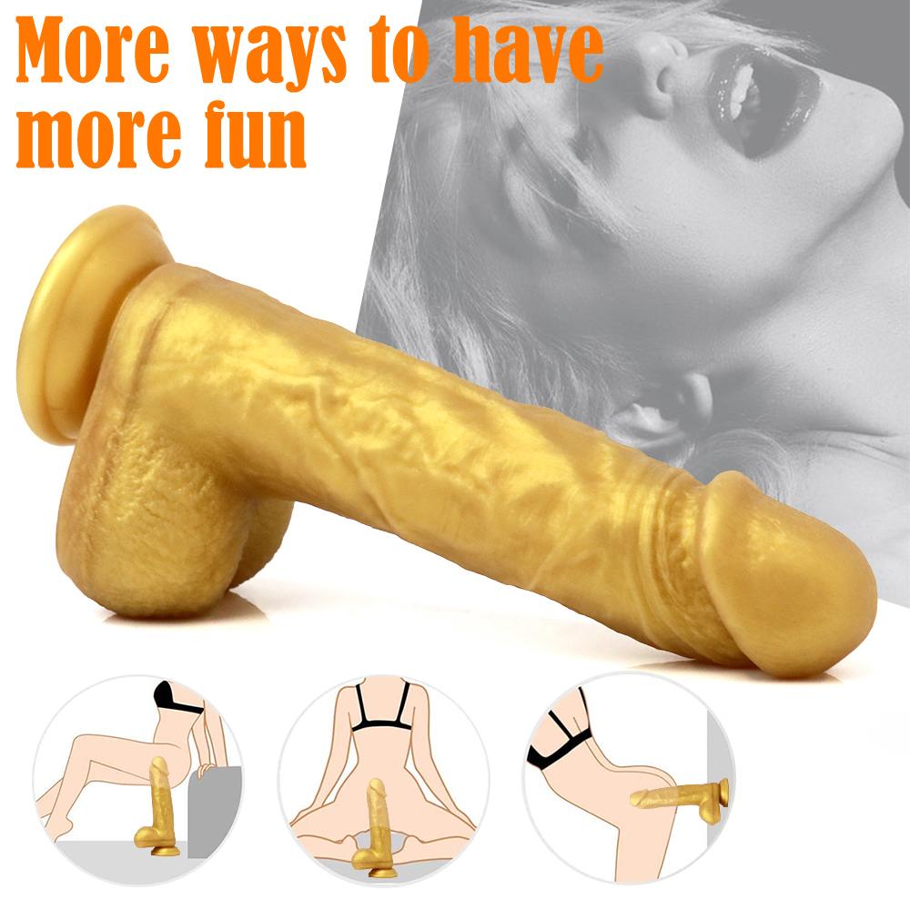 Oversized Dildo Realistic Huge Penis Giant Phallus Long Soft Silicone Suction Cup Anal Sex Toys for Women Vagina Masturbator