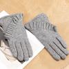 Warm Wool Gloves for Winter Ladies Spring and Autumn Driving and Cycling Touchscreen Clothing and Accessories  Cashmere Gloves