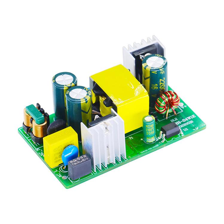 12V/2A Switching Power Adapter Board 380V To 24V/1A & 5V/3A Stable Power Supply