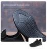 Men's Breathable Fly-knit Flat Shoes - Non-slip, Casual Sneakers for Spring & Autumn, Ideal for Middle-aged & Elderly