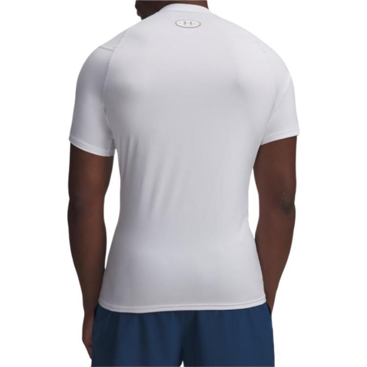 Under Armour T Shirts Men's White Crew Neck 6015379-100
