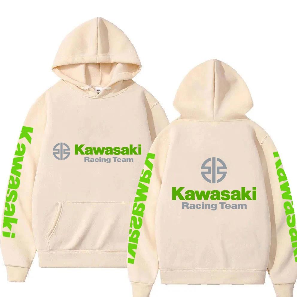 2025 Vysoce kvalitní bavlněná mikina s kapucí Kawasaki Knight Sportswear Outdoorové sporty Denní dojíždění Móda