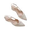 Fashion Baotou Women's Sandals Sharp pointed summer shoes Ladies middle heel sandal Versatile comfortable elegant shoe Zapatos