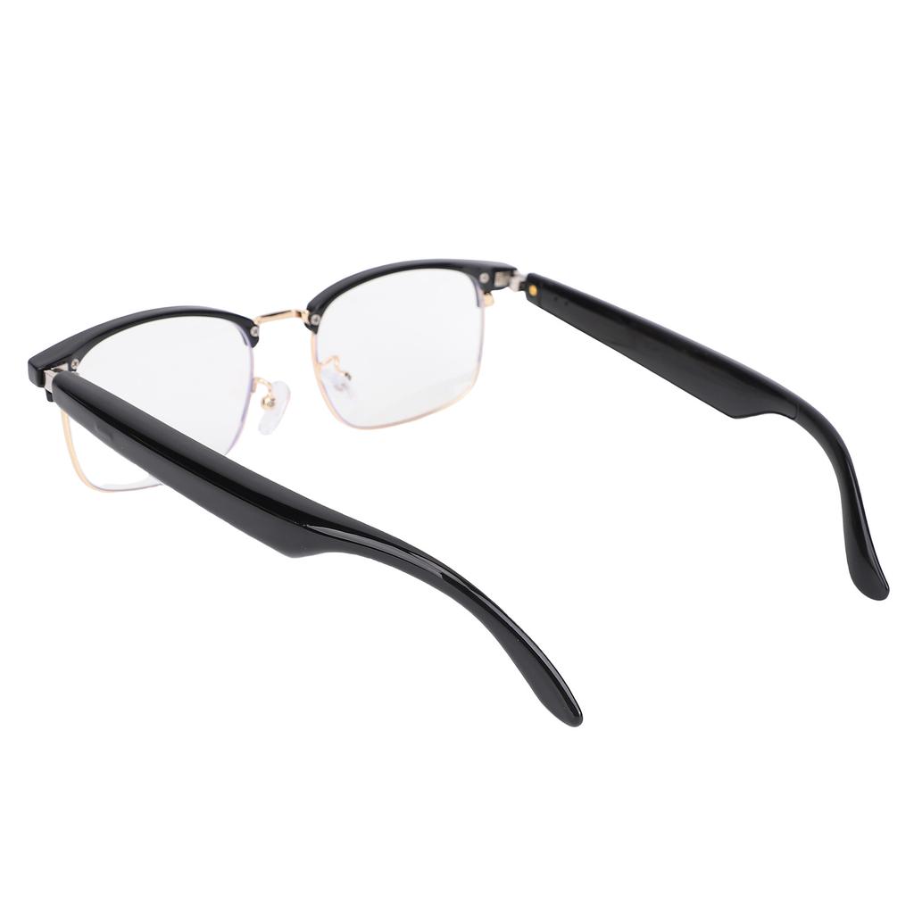 KI Übersetzung Smartbrille 100+ Sprachen Echtzeitübersetzer Bluetooth Brille Eingebautes Mikrofon und Lautsprecher für