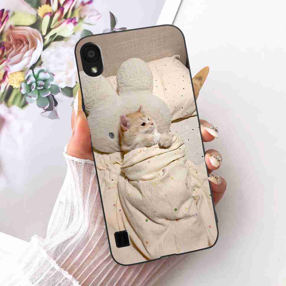 For ZTE Blade A5 2019 5.45" Case Luxury Design Popular Silicone TPU Black Cover Coque For ZTE Blade a5 A 5 2019 Phone Cases