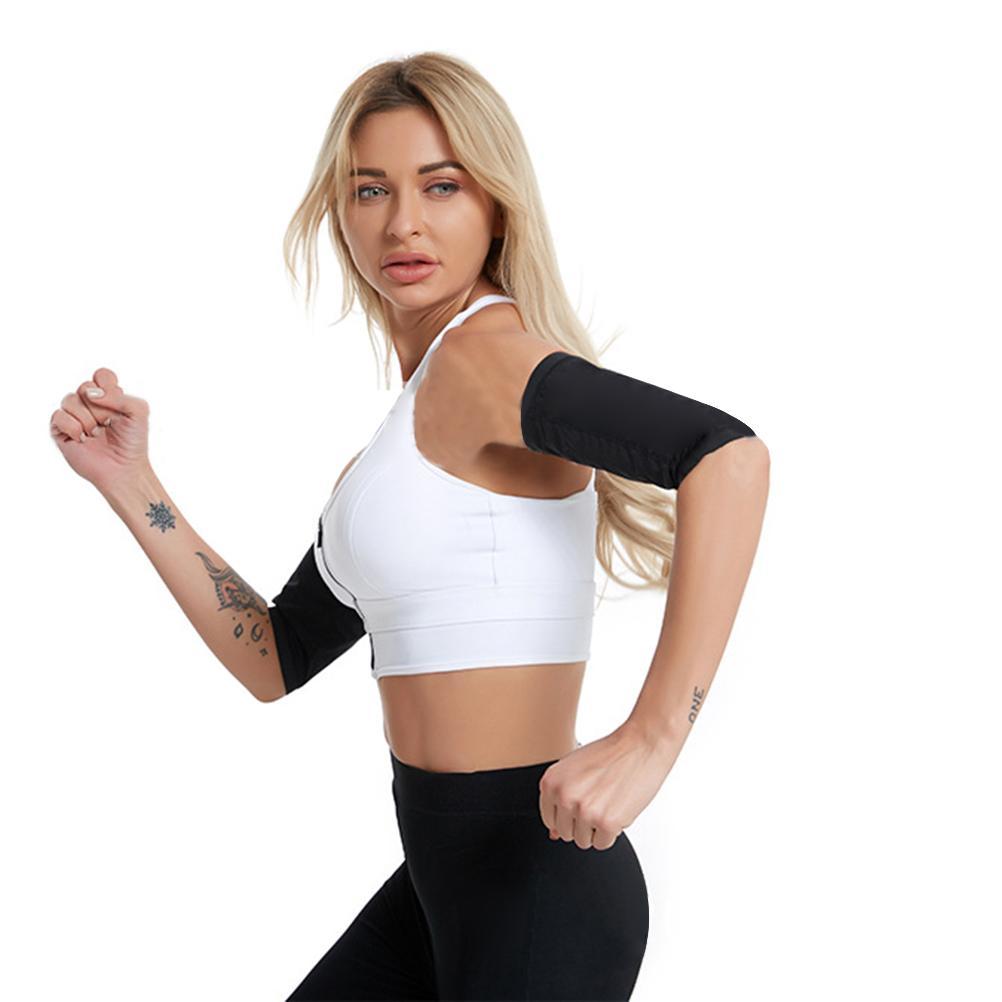 Arm Trimmers Compressing Sweat Bands Performance Arm Sleeves for Women Men