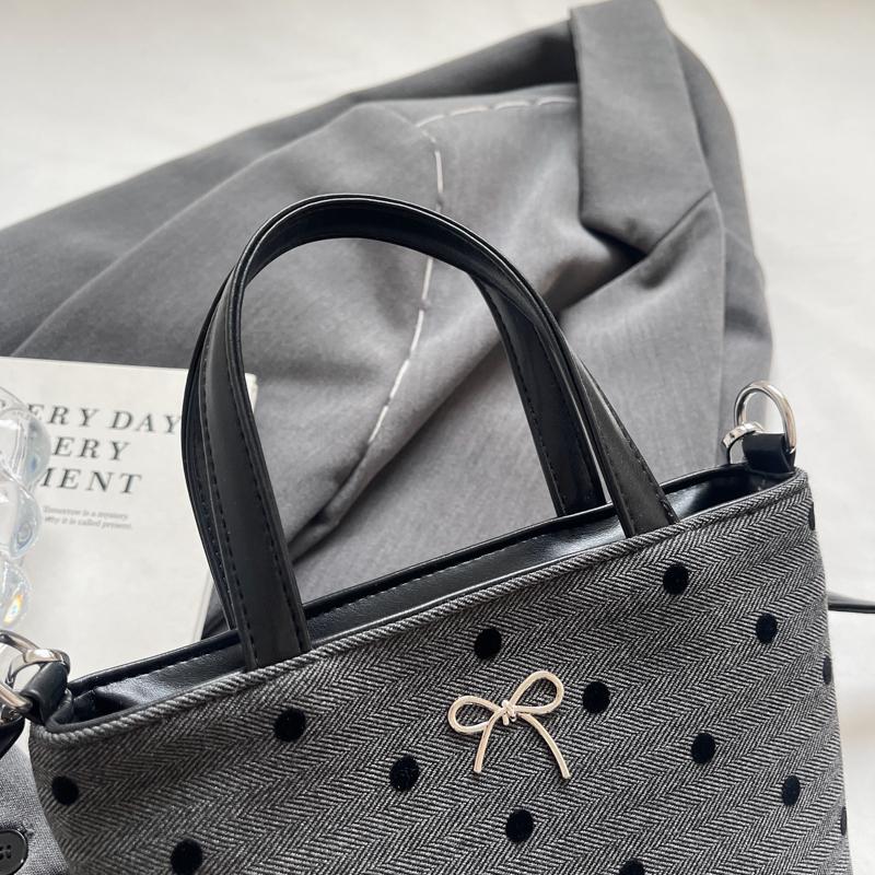 Женская холщовая сумка через плечо — фото 17