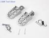 New 3.1 Inch Length X 2.0 Inch Width Foot Pegs Pedals for For PW 50 (ALL) PW80 (ALL) Footrests Foot Pegs
