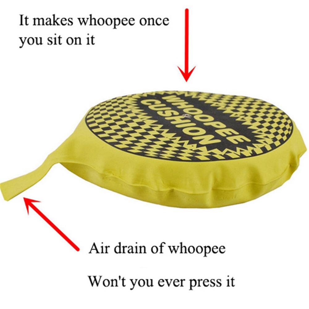 Jokes Pranks Maker Trick Whoopee Cushion Fart Sound Pad Fart Sound Pillow Fart Seat Cushion Pad