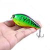 1pcs 8.5cm 15g Rattling Shallow Diving Crankbait Artificial Wobbler for Bass Pike Hard Bait Fishing Lure Tackle Baits 6 Colors