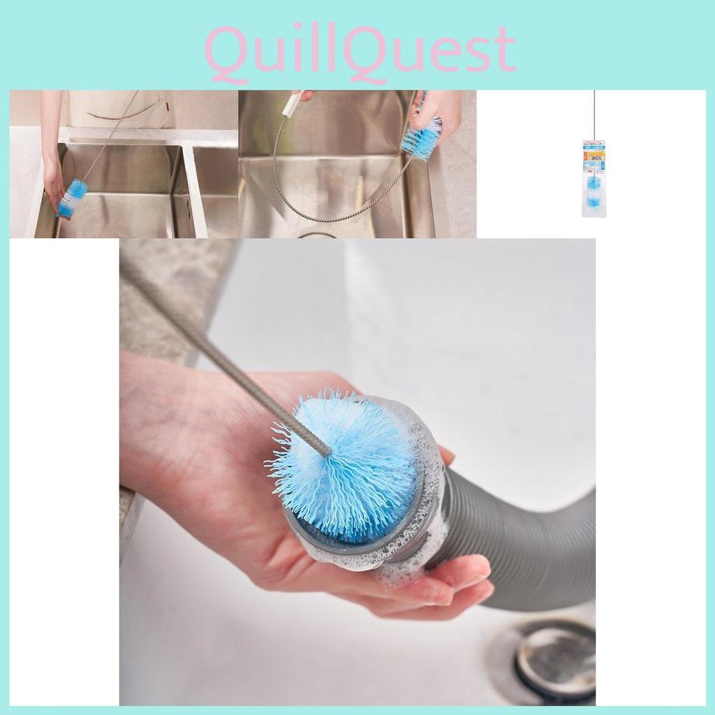Flexible Long Drain Pipe Cleaning Brush For Home Kitchen Sink Maintenance
