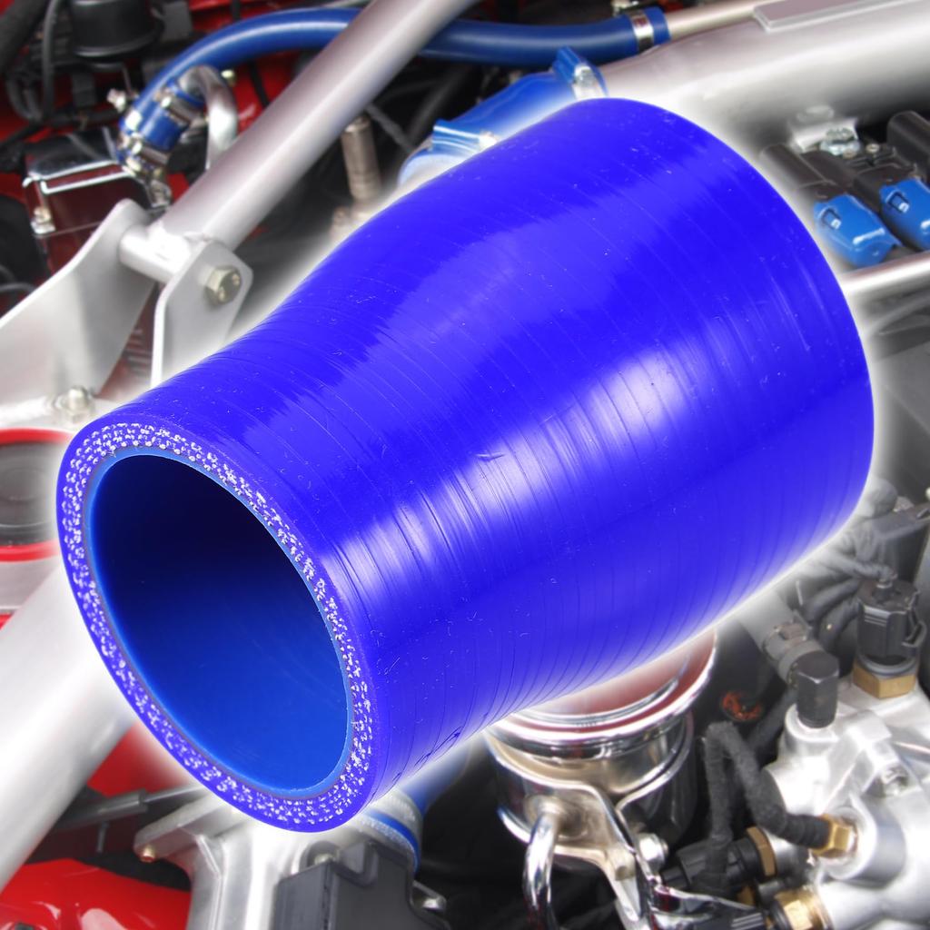 uxcell Silikonschlauch, Silikonschlauch, Ladeluftkühler, Turbo, Ansaugung, Ladedruckschlauch, Kühlung, Verbindungsschlauch, Universal