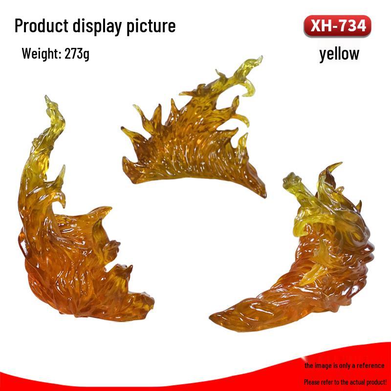 Flame Effect Parts for Gundam, Saint Seiya, Dragon Ball Figures, Doll Scenes & Ornaments
