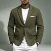 Men's Winter Cargo Padded Jacket, Casual Loose Fit Plus Size Leather Coat Outerwear