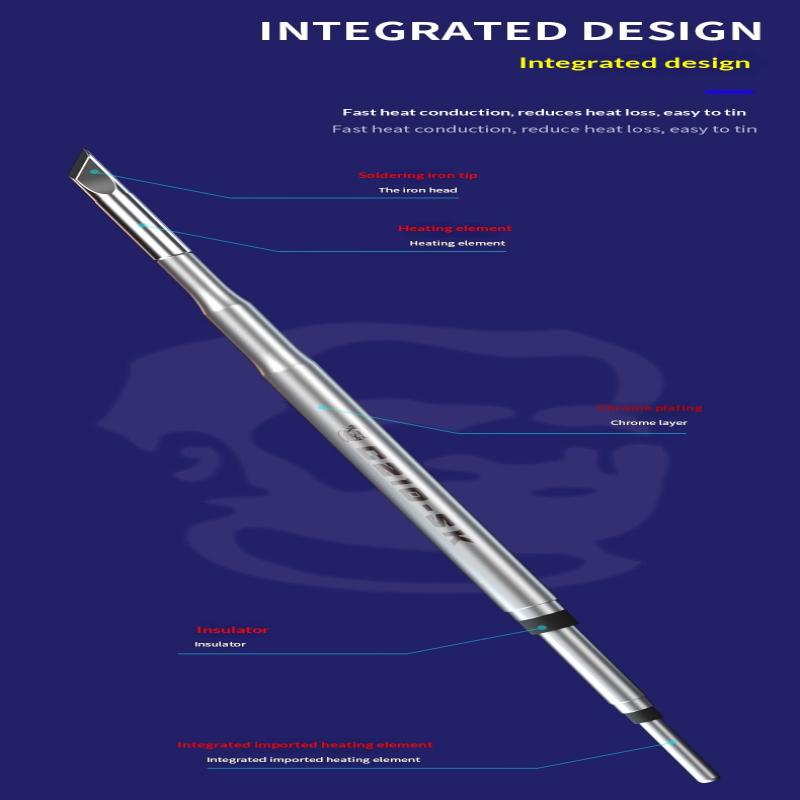 C210 Sereis Soldering Iron Tips C210-Ts/Ti/Sk Replace Tip Universal Compatible T210 Soldering Station Welding Tools