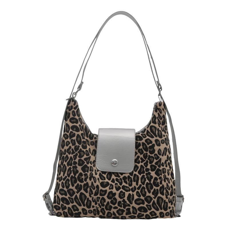 Fashionable Large Capacity Tote Bag Women's Bag Niche Design Class Retro Backpack Women Korean Version Autumn Cross Bag