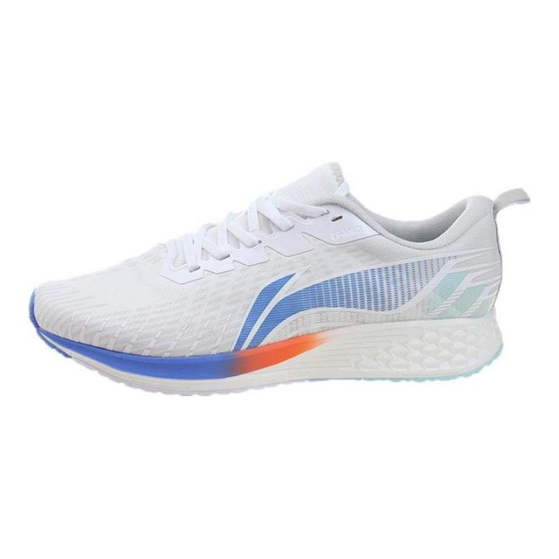 Li Ning Red Rabbit 4 Comfortable Versatile Shock Absorbing Non-Slip Durable Low-Top Running Shoes Men sneaker White ARMS021-1