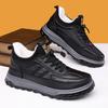 New Boot Men Winter Cotton Shoes Snow Boots Male Casual Outdoor Sneakers Lace Up Warm Shoes Ankle Boots Male Zapatos Para Hombre
