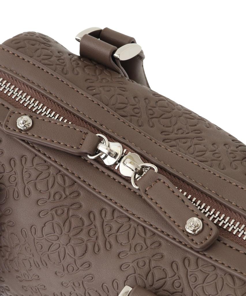 De Bag FLEUR Monogram Mini Boston Bag 8A44F0J2100 Charcoal Gray [Maison Fleur] Women's