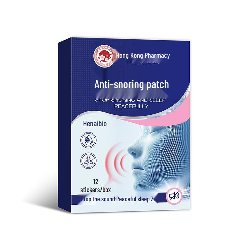 Большая аптека Гонконга - Пластыри от храпа (Пакет из 12)