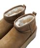 Ugg [Women] Suede Leather Mini Platform Boots (Classic Ultra Mini Platform) - Chestnut / 1135092Che
