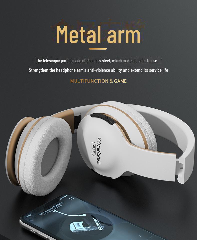 P17 Cross-Border Bluetooth Headset with Heavy Bass