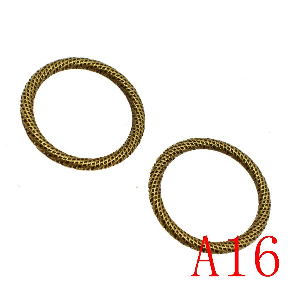 Big Circle Charms For smykker Making Accessori Decor Diy