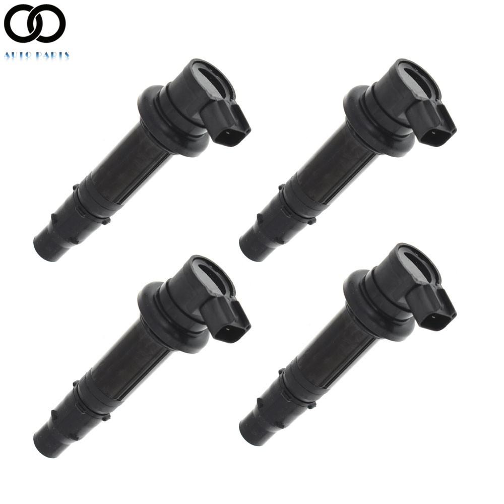 New Set of 4 Ignition Coils For Yamaha MT-07 R6 RJ15 Bj YZF R1FZ8 F6T558 US