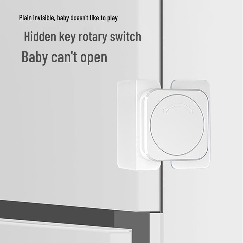 Child Safety Latch for Cabinets & Sliding Doors – No Drilling Required