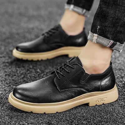 Zomer Echt Leer Oxford Schoenen Hoge Kwaliteit Outdoor Veterschoenen Heren Sneakers Luxe Merk Handgemaakt Leer Casual Wandelschoenen