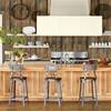 Decor for Restaurant Self-adhesive Home Improvement Kitchen Decor Wood Grain Wallpaper Wall Covering Wall Decor Wallpapers