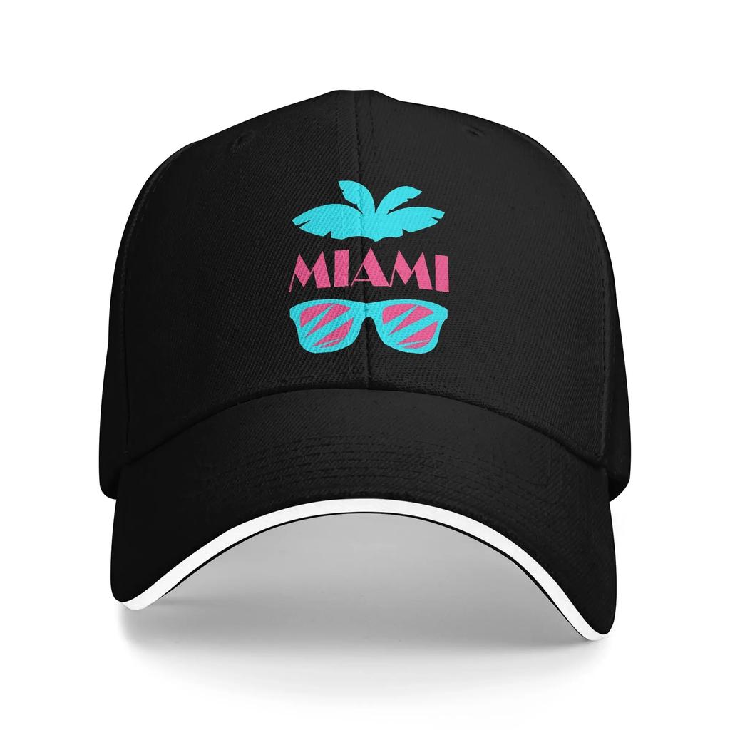 Miami Vices Accessories Unisex Baseball Caps Trucker Hat Vintage Outdoor Headwear Adjustable Snapback Hat