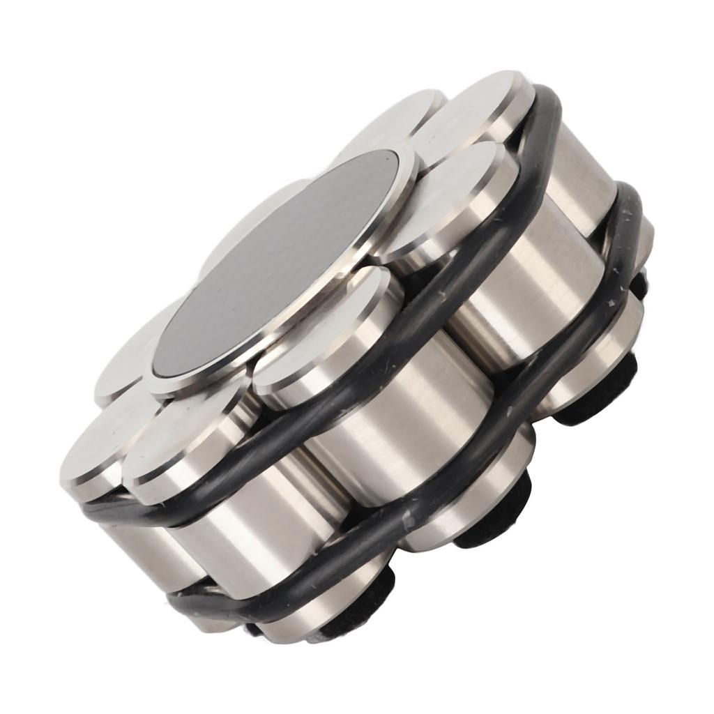 HiFi Record Weight Stabilizer Professional Stainless Steel LP Vinyl Turntable Disc Balanced Clamp with Slip Proof Pad