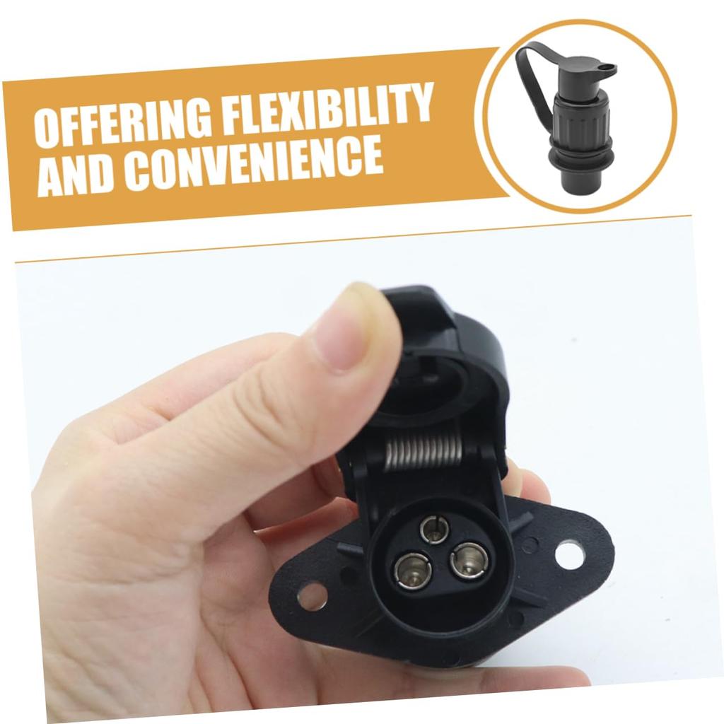 PENIKOKO Anhängerkupplungsbolzen-Steckeradapter und Traktorsignalanschluss