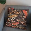 2D Koi Fish Pattern Decorative Cushion Cover Pattern Cushion Cover Suitable For Sofa Bedroom Car Pillow Cover