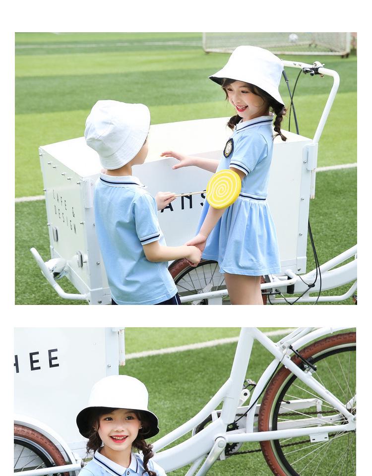 Verão 2019 Uniforme de Formatura Britânico para Escolas Primárias e Secundárias para Jardim de Infância