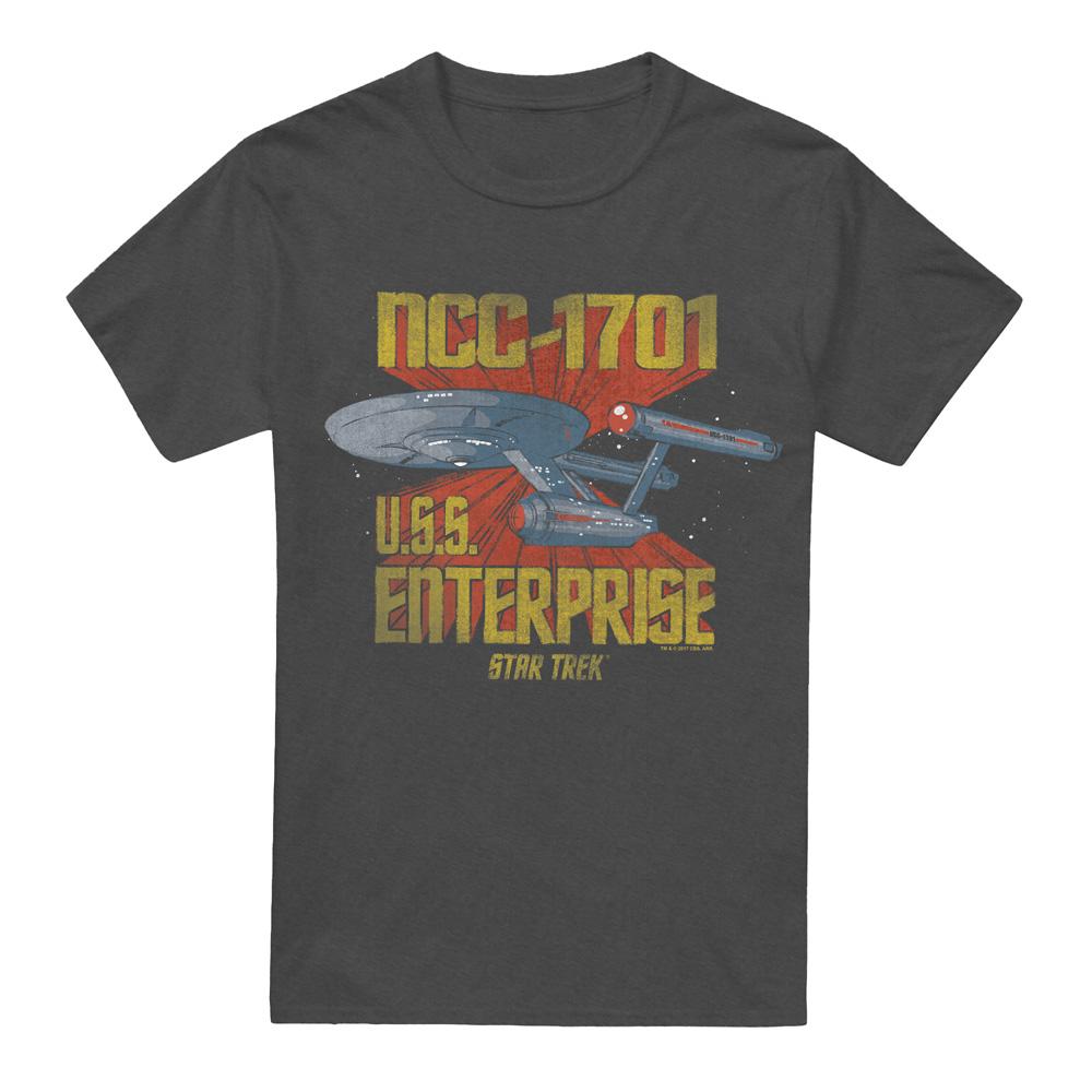 STAR TREK Unisex Adult NCC-1701 T-Shirt
