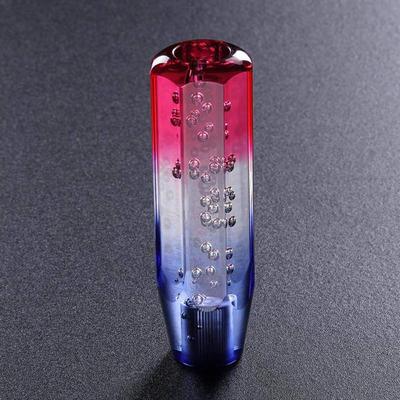 HANSWD Universal Crystal Shift Knob with Foam Insert, Octagonal, 5.9 Inches (150 Mm), Bubble