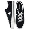 Converse One Star Retro Non-slip Wear-resistant Lightweight Low-top Skate Shoes Unisex Black