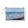 Vintage Oil Painting Canvas Cosmetic Bag Van Gogh Art Sunflower Star Moon Night Makeup Pouch Bag Women Travel Coin Purse Wallets