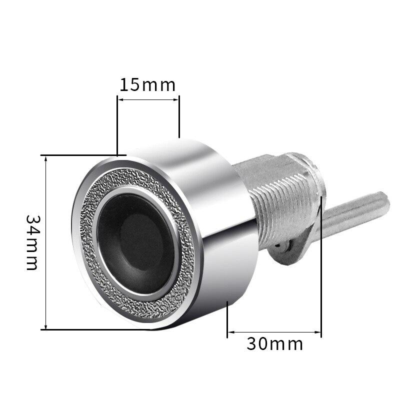 

Цинковий сплав Розумний замок відбитків пальців Замок ящика Замок шафи Електронний замок Офіс 20 відбитків пальців Зарядка USB