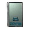 Breloc Vertical A93 Ecran LCD Pin Metalic Pentru Alarmă Auto Bidirecțională Starline A93 lcd Telecomandă Cheie Picioare Metalice în Interior