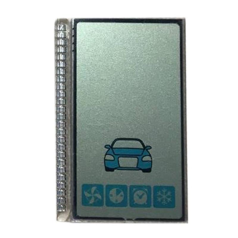 

Vertical Keychain A93 LCD Display Screen Metal Pin For Two way Car Alarm Starline A93 lcd Remote Control Key Metal Feet inside