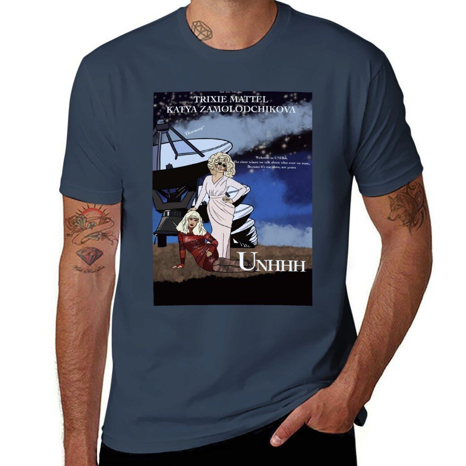 Katya And Trixie Movie Poster Tshirt Comfortable Work Wear Tee S