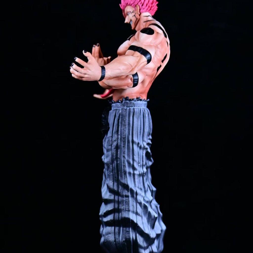 31Cm The King Of Curses Sukuna Anime Figure Action Figures Static Statue Desktop Ornament Model Display Plaything Collectble Gifts