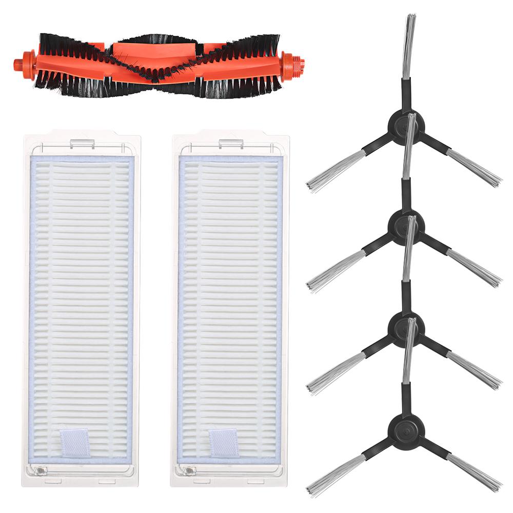 Staubsauger-Ersatzzubehör, Hauptbürste, Seitenbürste und Filter für MIJIA STYJ02YM Xiaomi Staubsauger
