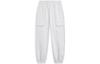 China Culture Collection Knitted Sweatpants Men's Heather Gray Deep Antarctic Gray AKLT411-2