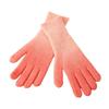 1 Pair Women Fall Winter Gloves Gradient Contrast Color Knitted Five Fingers Stretchy Anti slip Thermal Windproof O