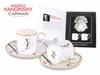 Kpl 2 Filiżanek Espresso Wassily Kandinsky Free Curve Porcelana